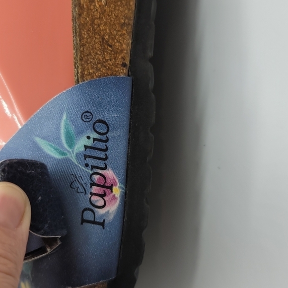 Papillio by birkenstock catalina blue floral dream slip on shoes size 36 - Picture 3 of 6